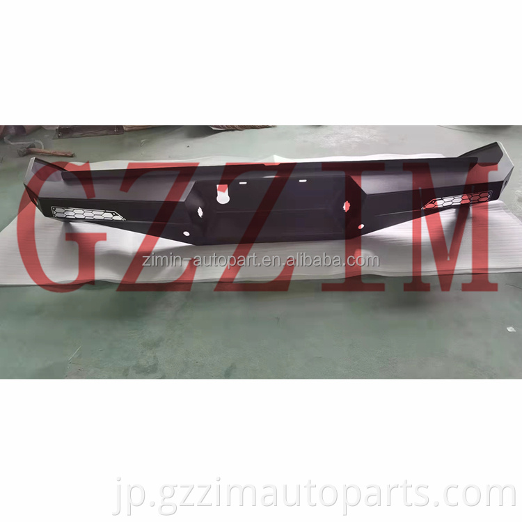 Black Stainless Steel Front & Rear Bumper Front& Rear Lip r Tundra 2014+